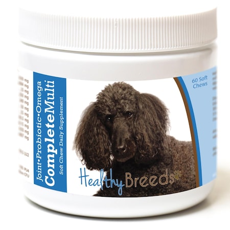 Healthy Breeds Poodle All in One Multivitamin Soft Chew, 60PK 192959008750